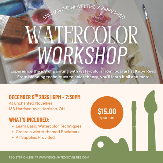 Watercolor Workshop with Local Artist Kirby Reed
