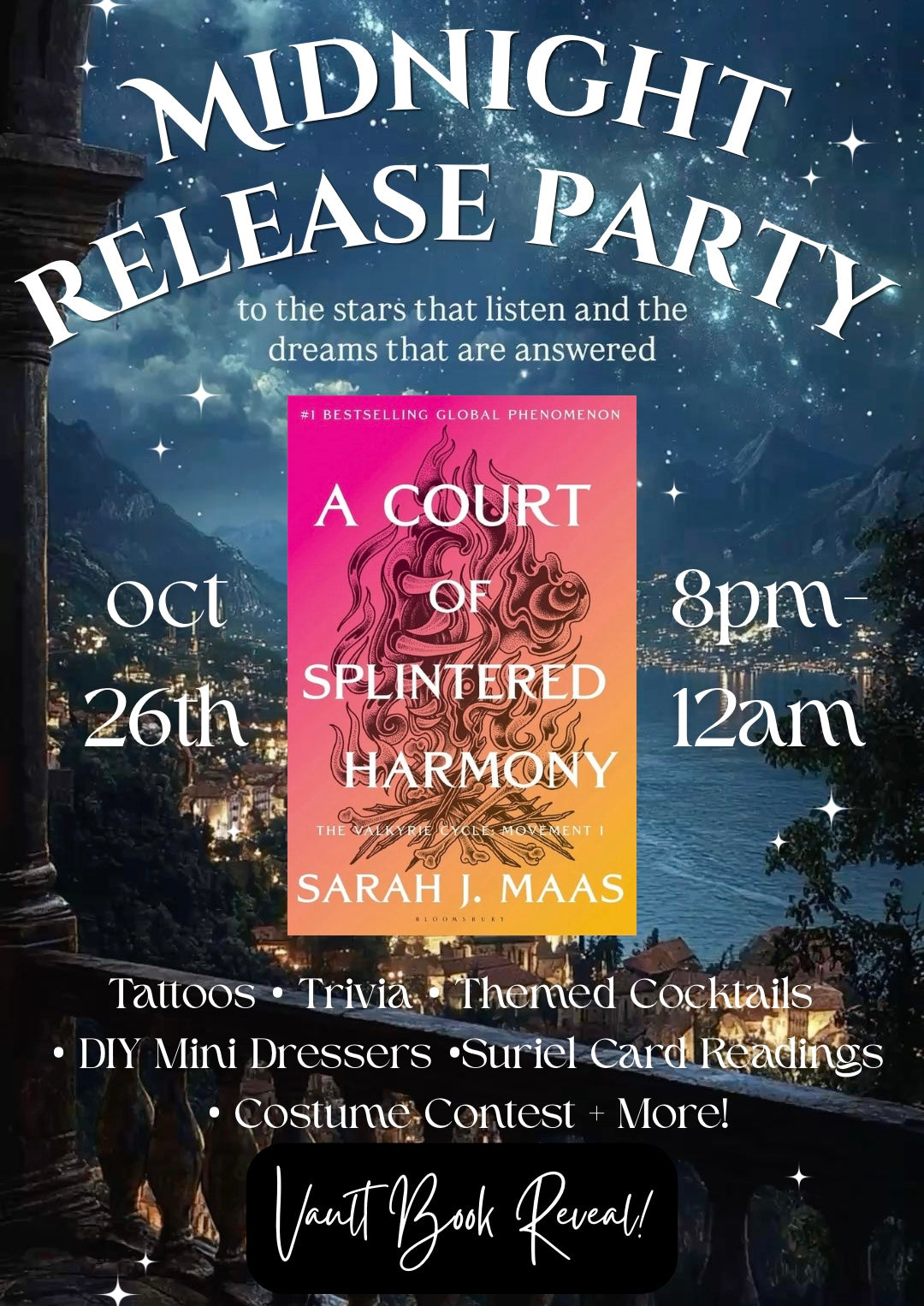 ACOTAR 6 Midnight Release Party