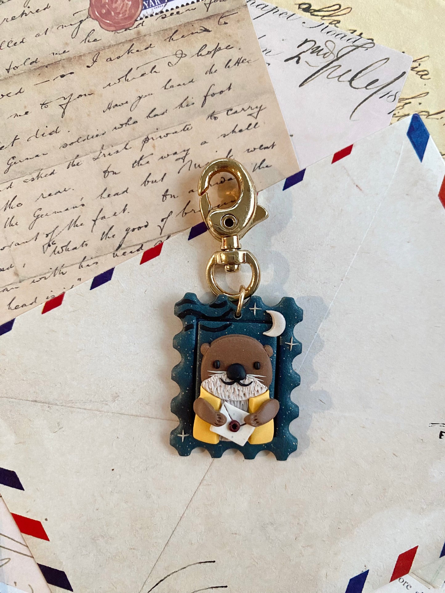 CC Mail Otter Keychain