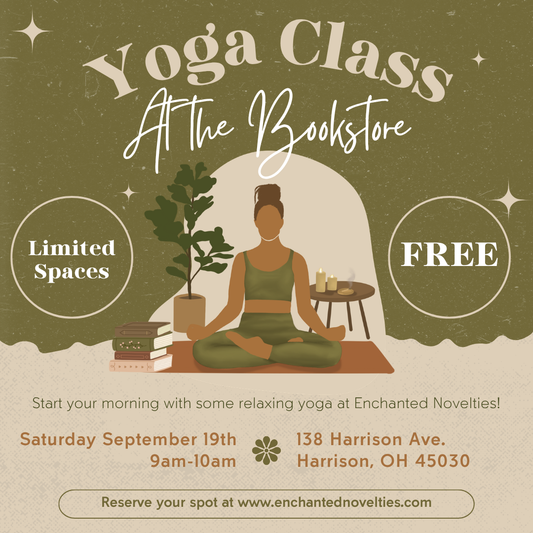 Yoga at the Bookstore Reservation Sept 19th