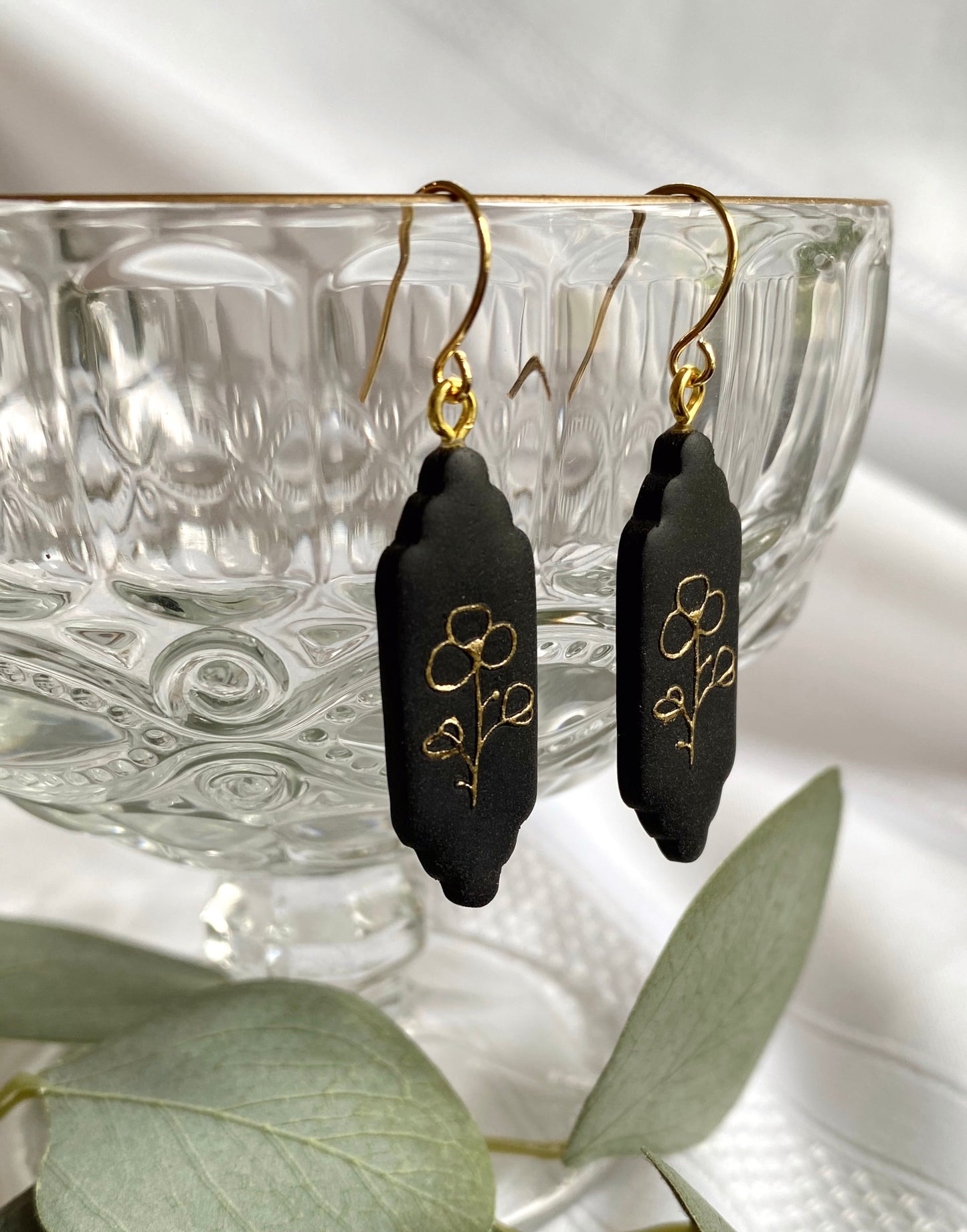 Black Vintage Dangles