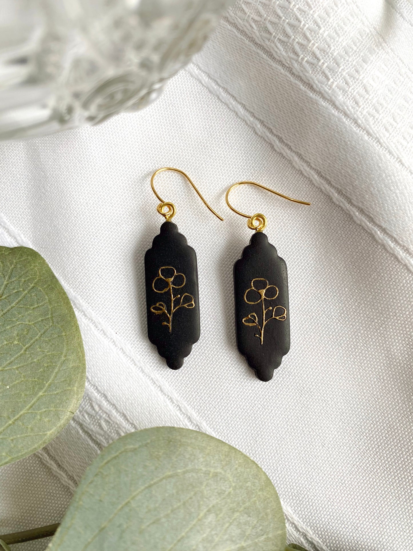 Black Vintage Dangles