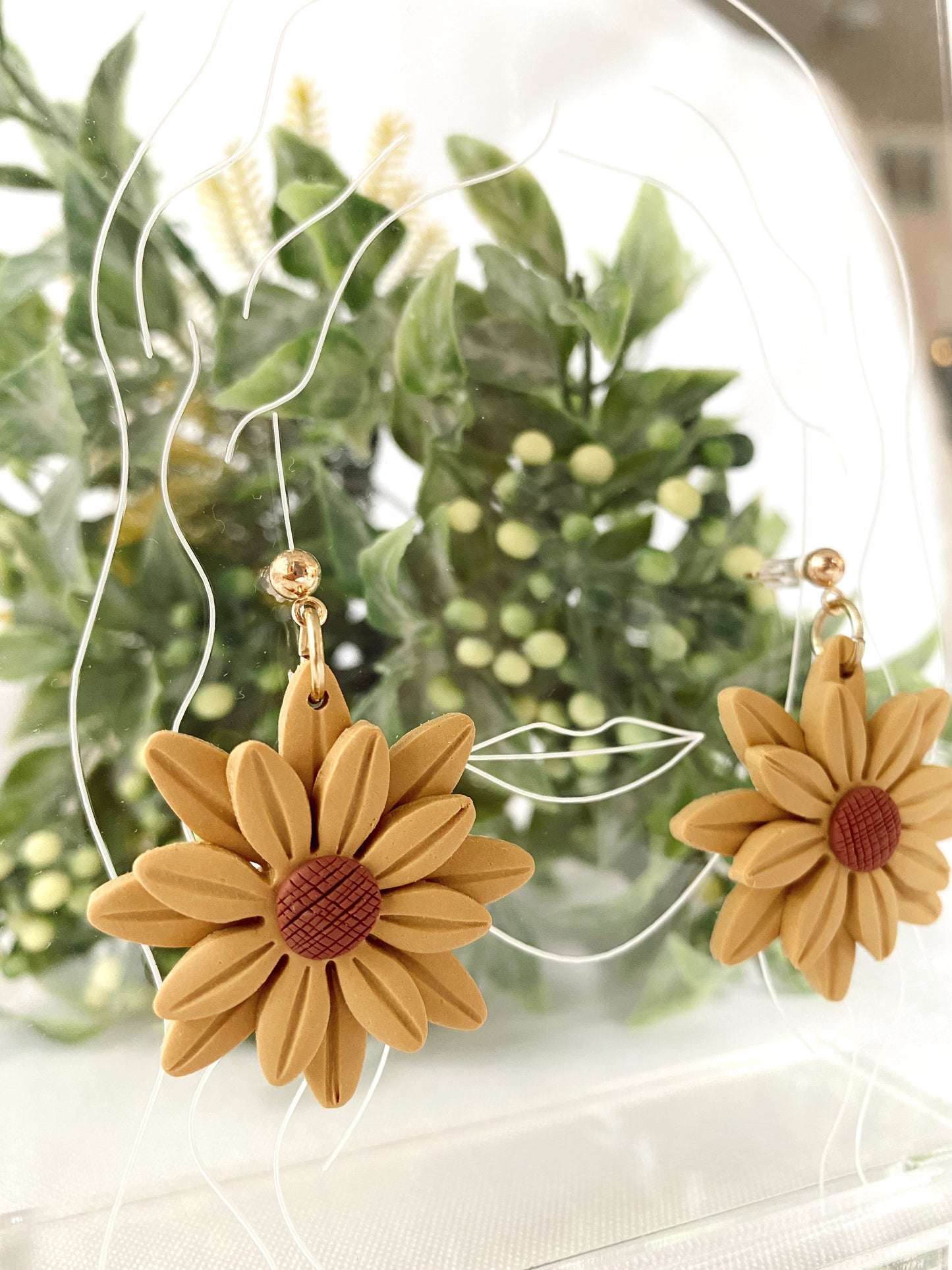 Sunflower Earrings