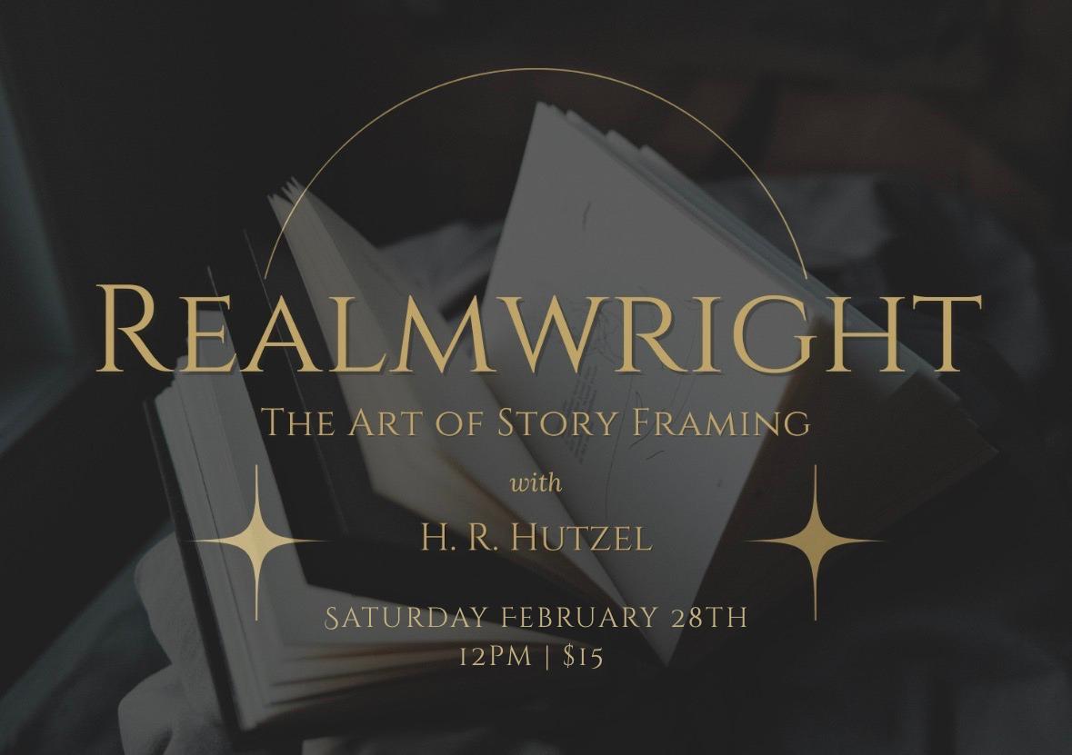 Writing Workshop with Local Author H. R. Hutzel