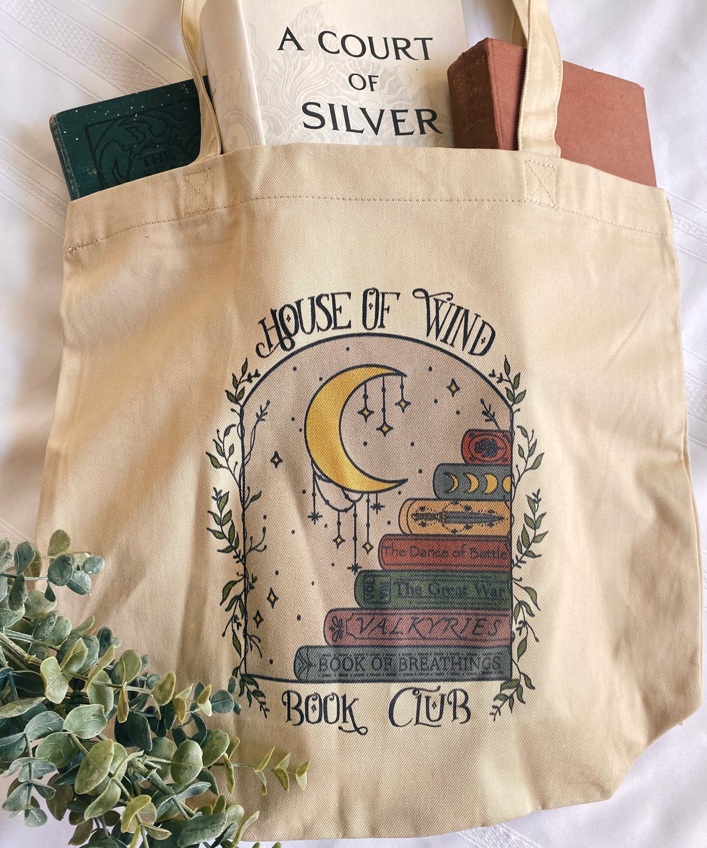 House of Wind Book Club Eco Tote Bag