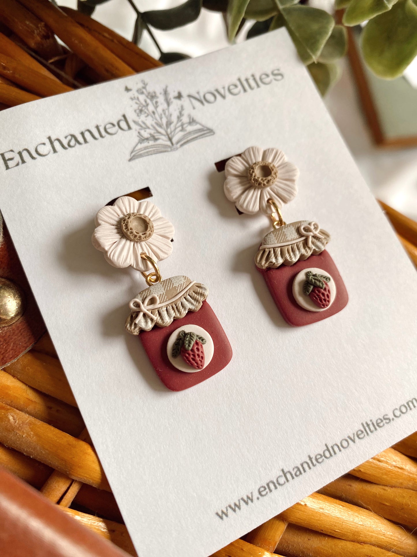 Strawberry Jam Earrings