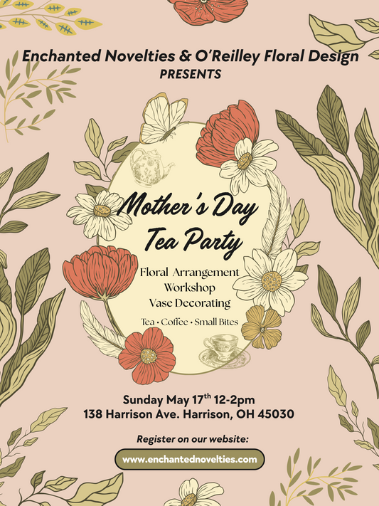 Mother’s  Day Tea Party and Floral Arrangement Workshop