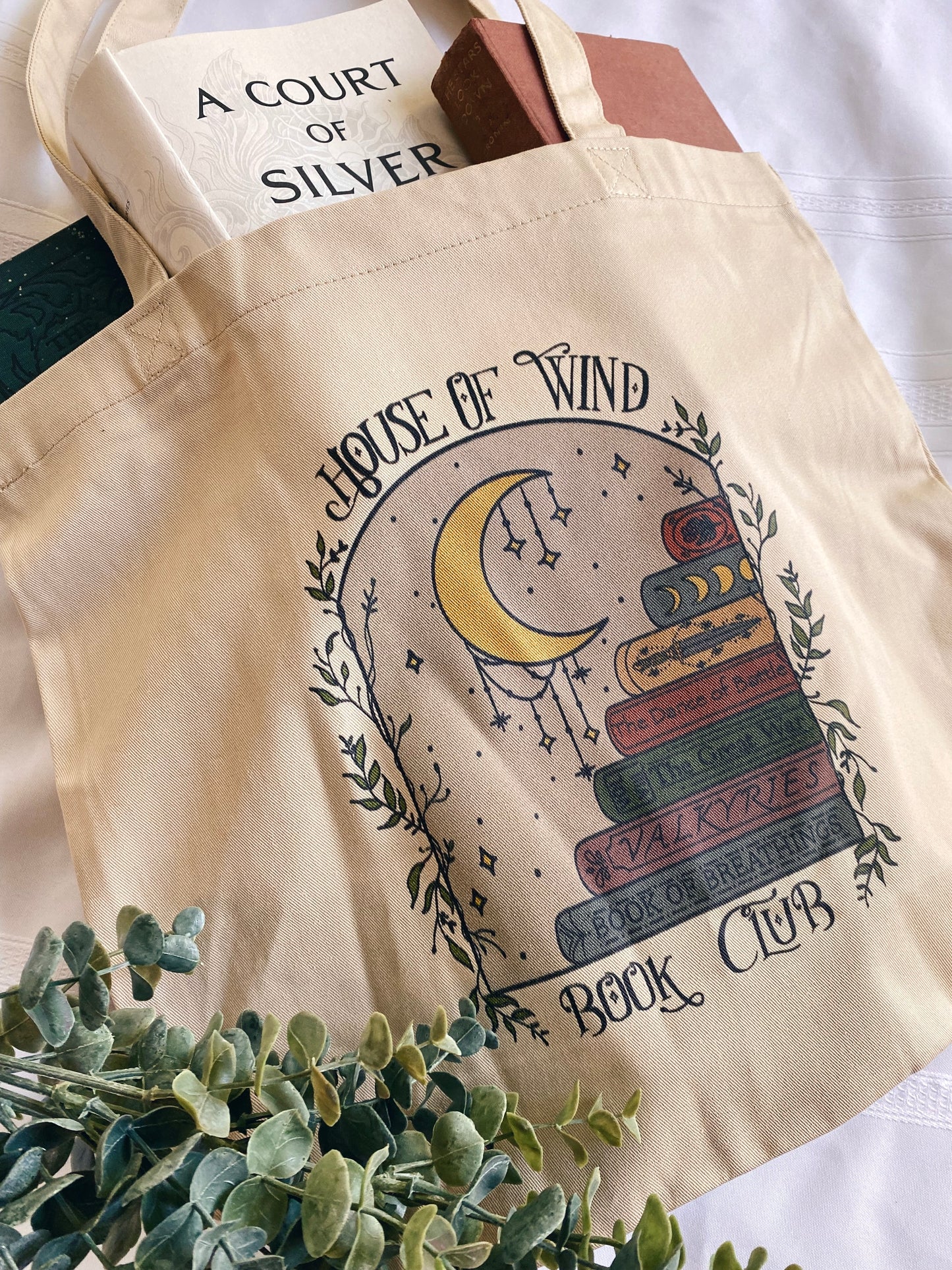 House of Wind Book Club Eco Tote Bag