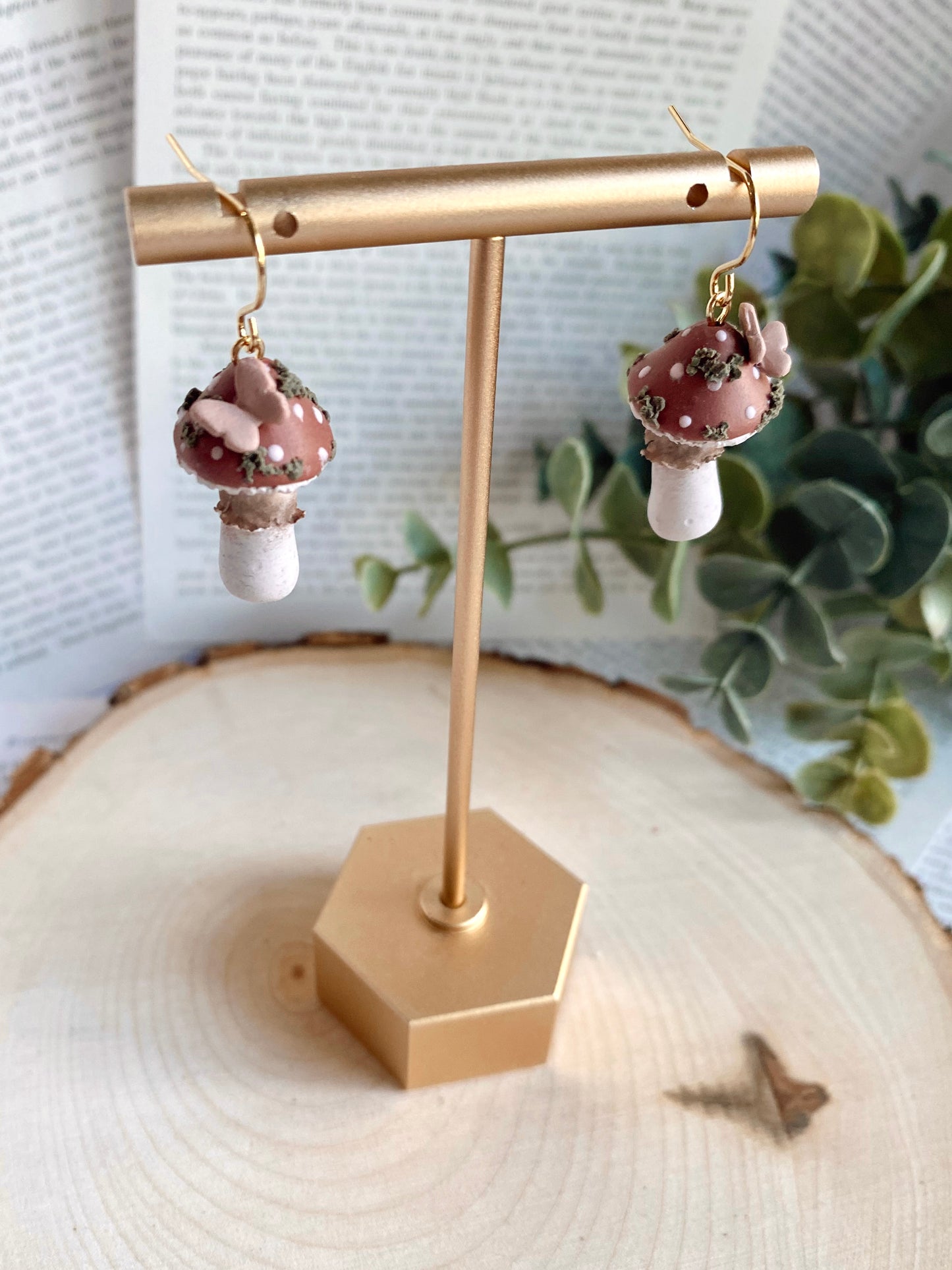 Mushroom Earrings