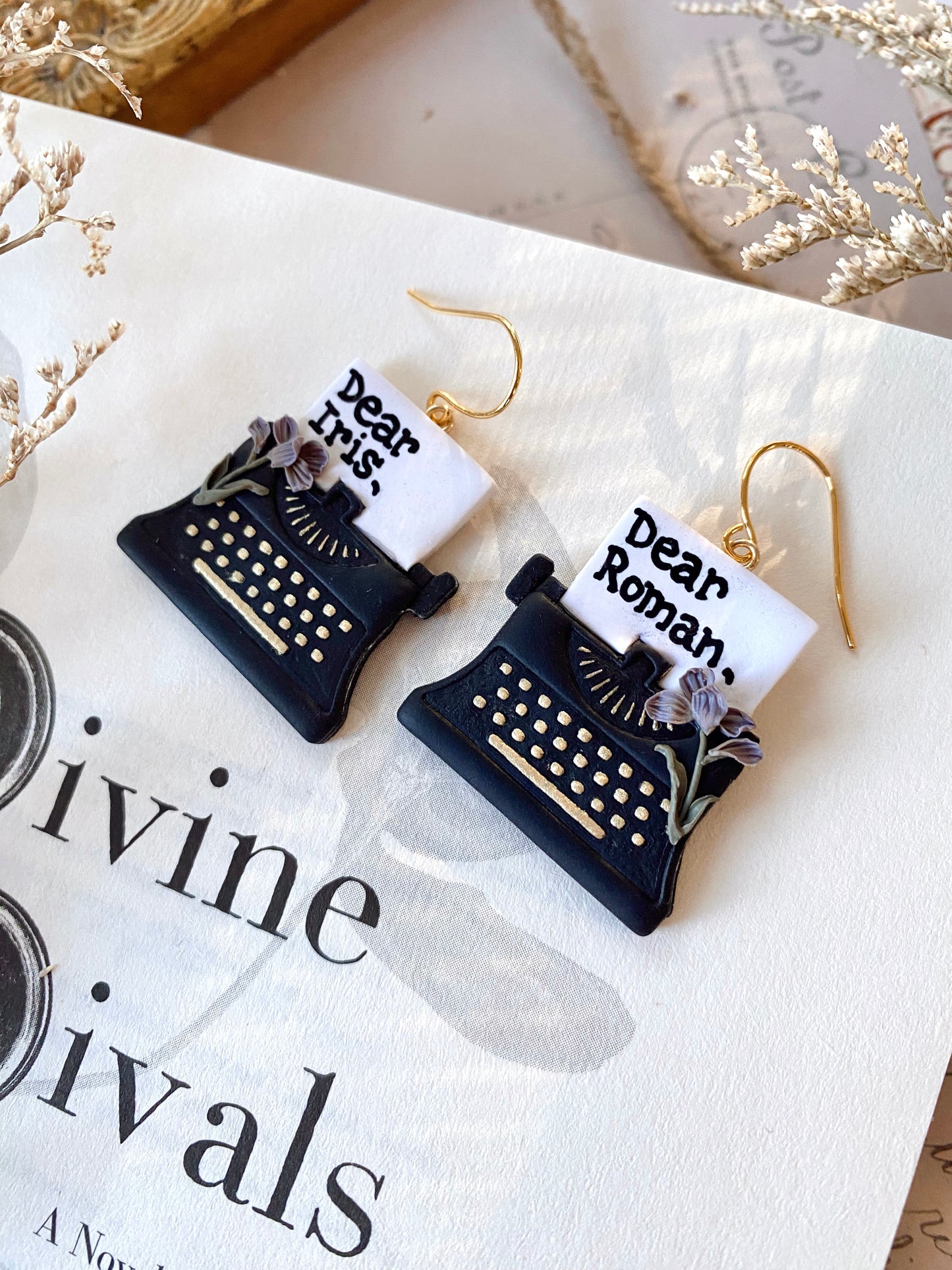 Letters of Enchantment Earrings