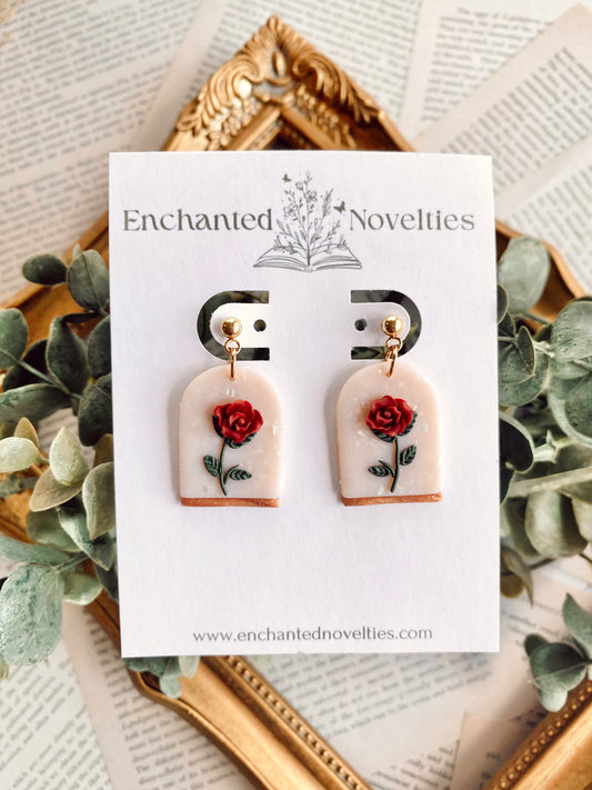 Enchanted Rose Earrings