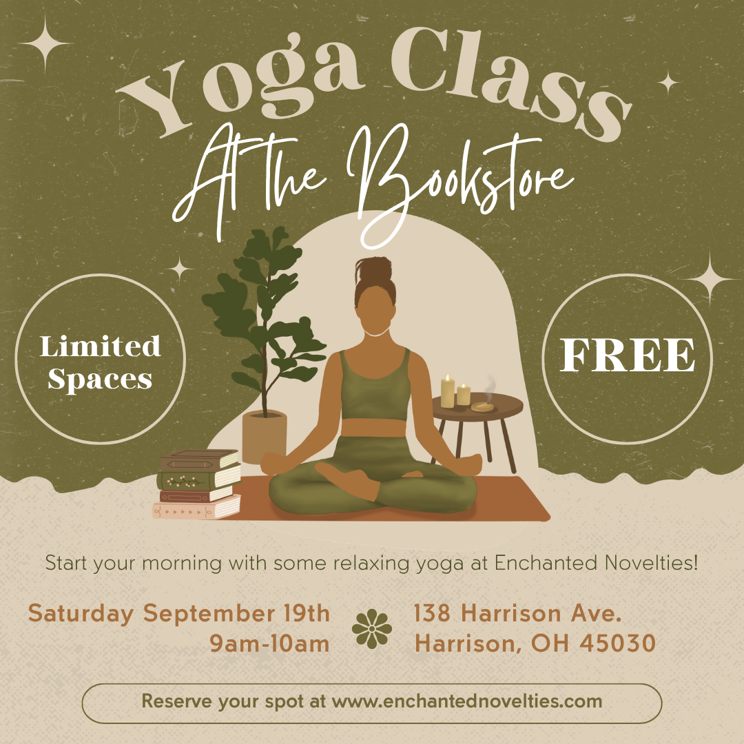 Yoga at the Bookstore Reservation Sept 19th