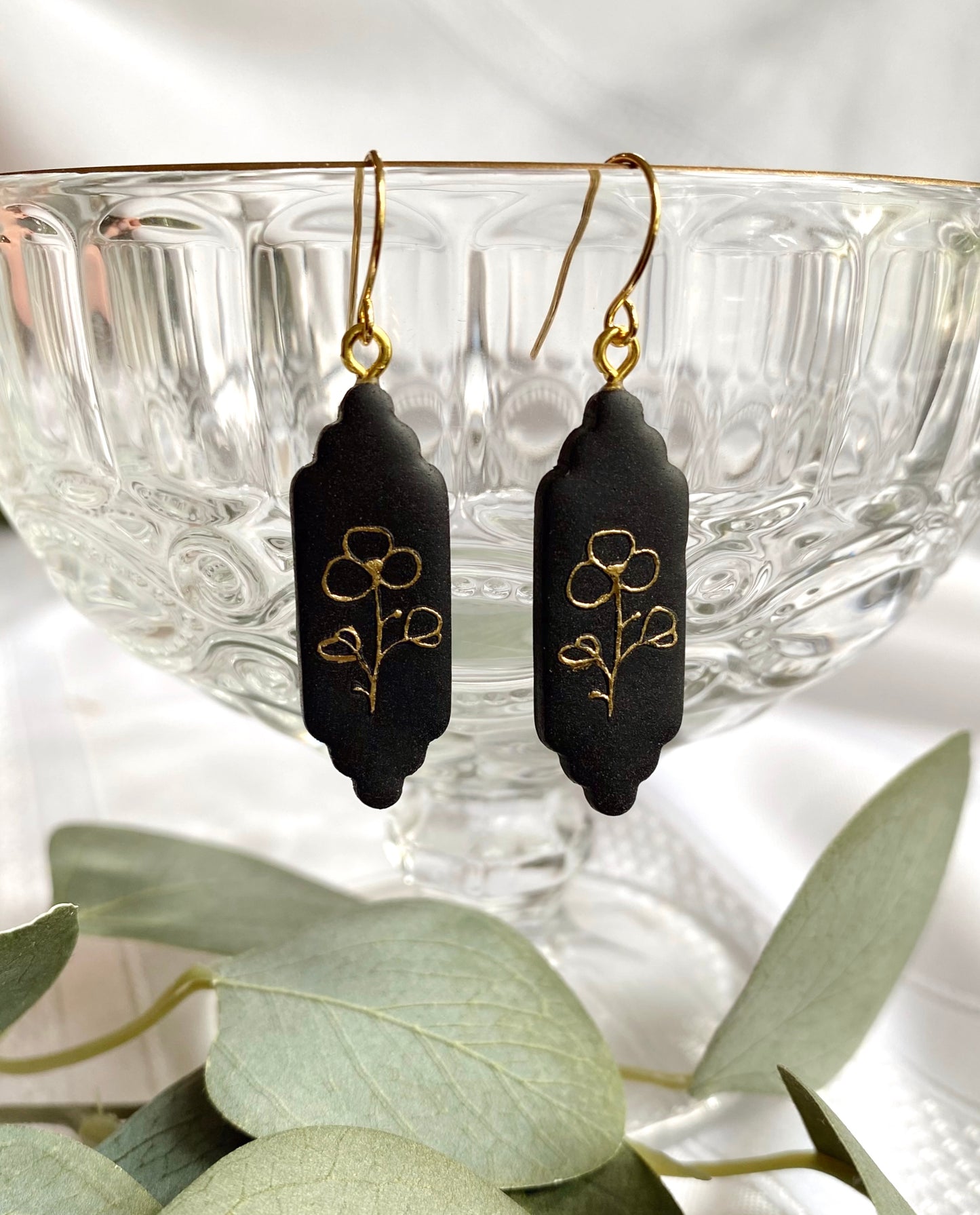 Black Vintage Dangles