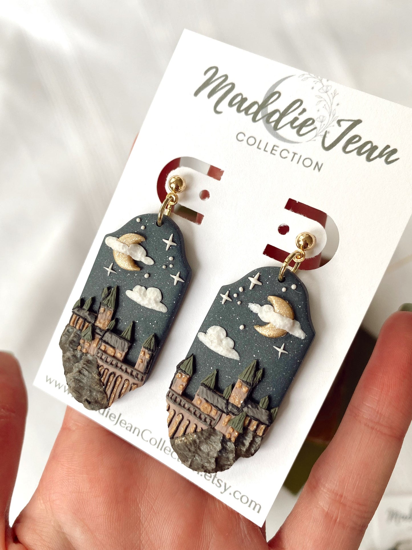 Magical Castle Earrings