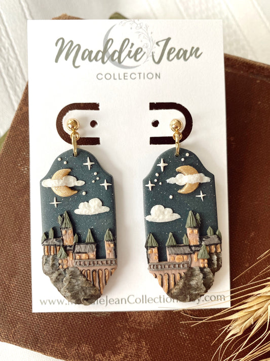 Magical Castle Earrings