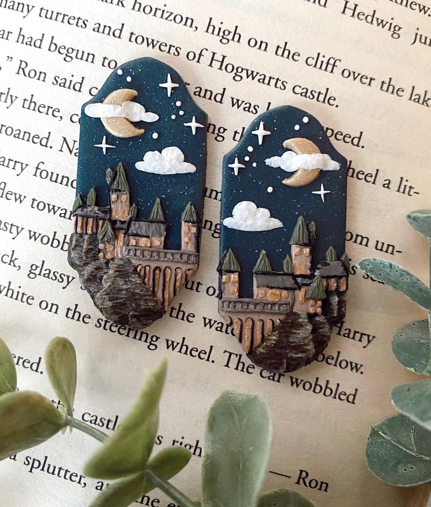 Magical Castle Earrings