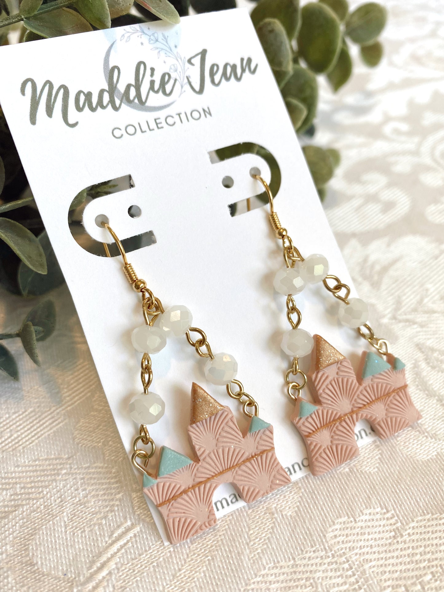 Princess Castle Earrings