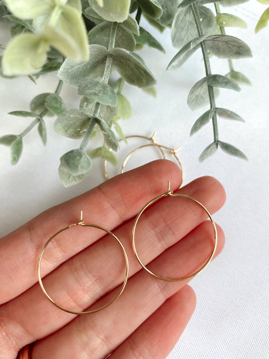 Gold Hoops