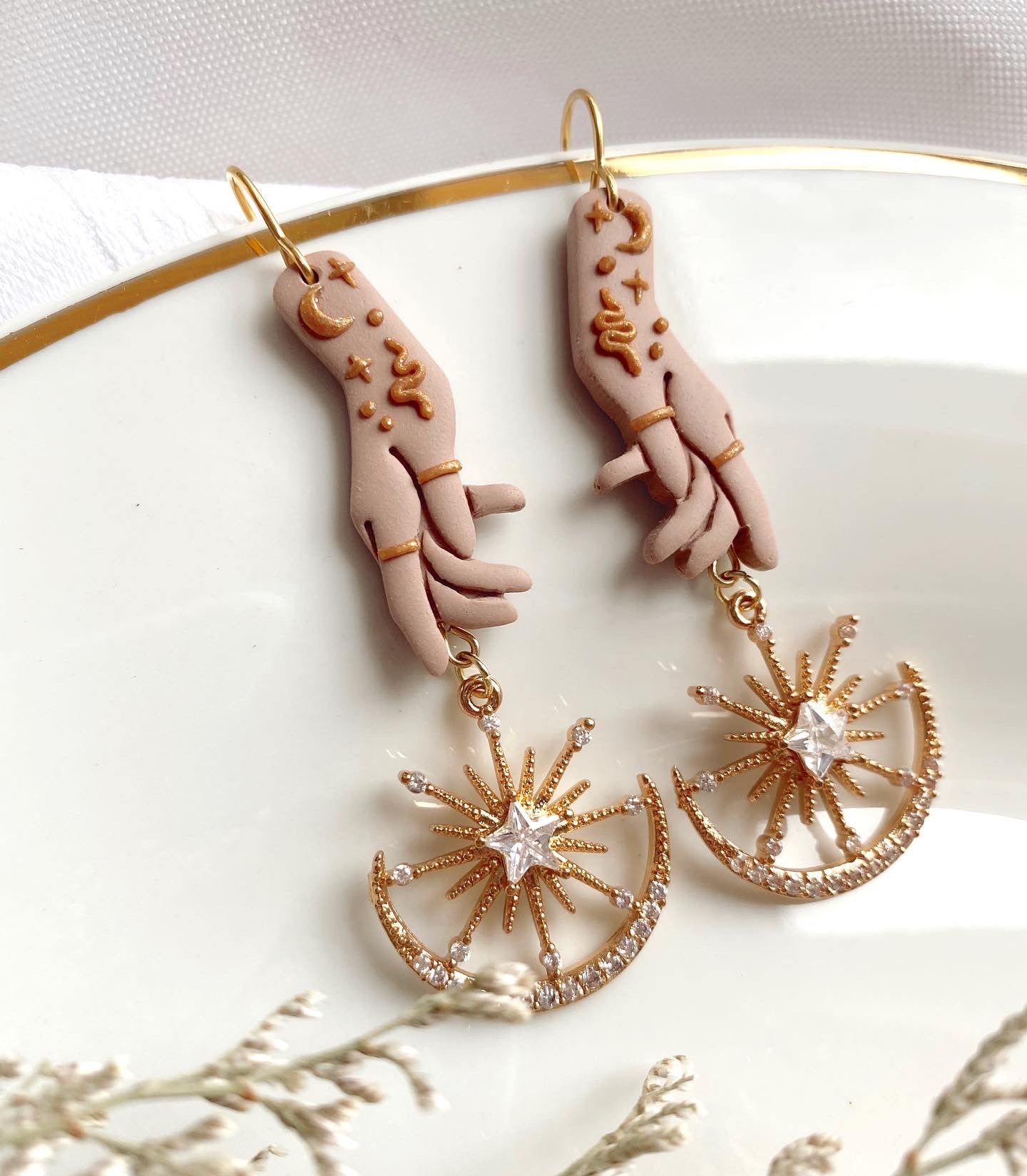 Magical Hand Earrings