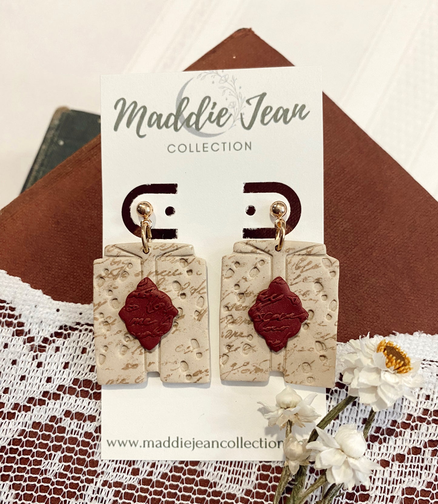 Magical Map Earrings