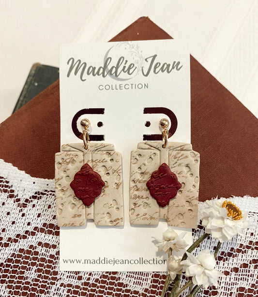 Magical Map Earrings